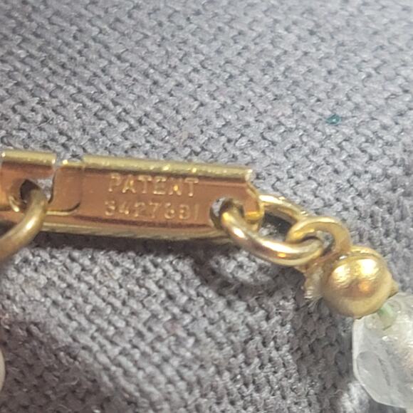 VTG Carol Dauplaise Clear / Smoky Multi Size Beads 14" Necklace - Picture 5 of 6